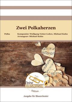 2 Polkaherzen 