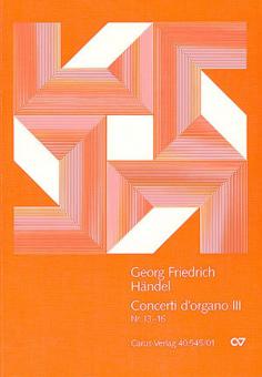 Concerti d'organo Nr. 13-16 