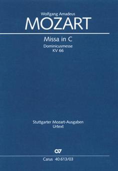 Missa in C-Dur KV66 
