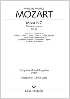 Missa in C-Dur KV66 