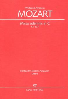 Missa solemnis in C-Dur KV337 
