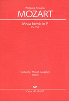 Missa brevis in F-Dur KV192 