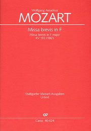 Missa brevis in F-Dur KV192 