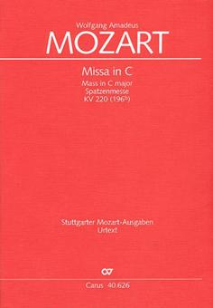 Missa in C-Dur KV220 Standard
