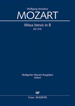 Missa brevis in B-Dur KV275 Standard