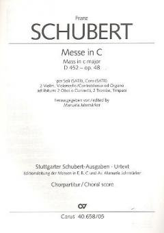 Messe in C-Dur D452 