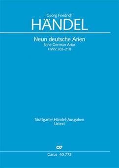 9 Deutsche Arien HWV 202-210 