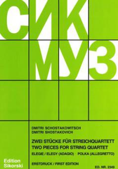 2 Stücke für Streichquartett 