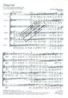 Morgenlied, Hymne 