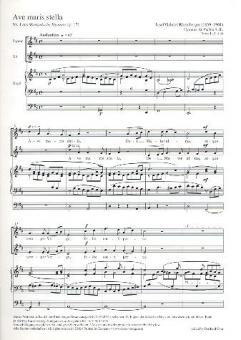 Ave maris stella op. 171 no. 4a 