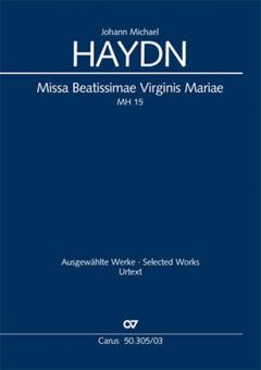 Missa Beatissimae Virginis Mariae MH15 Standard