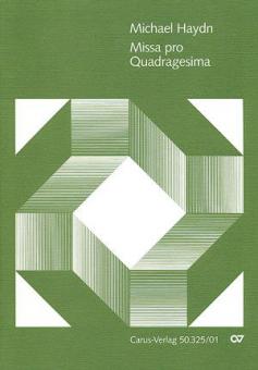 Missa pro Quadragesima MH551 