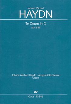 Te Deum MH829 