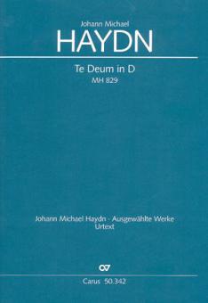 Te Deum MH829 