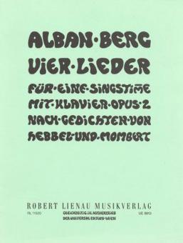4 Lieder op. 2 