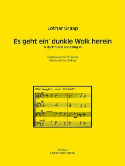 Es geht ein' dunkle Wolk herein 