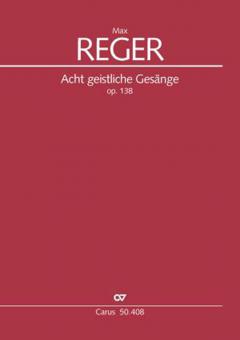 8 deutsche geistliche Gesänge 
