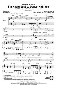 I'm Happy Just to Dance with You Standard