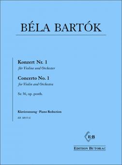 Violinkonzert Nr. 1 Sz. 36, op. posth. 