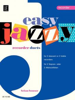 Easy Jazzy Duets für 2 Sopranblockflöten 