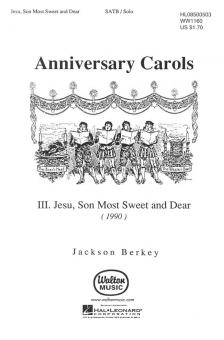 Jesu, Son Most Sweet and Dear 