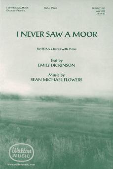 I Never Saw a Moor 