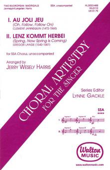 Two European Madrigals 