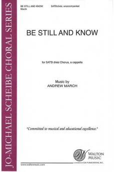 Be Still and Know 