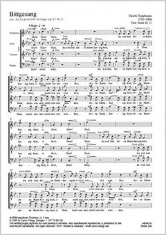 Bittgesang 