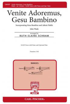 Venite Adoremus, Gesu Bambino 