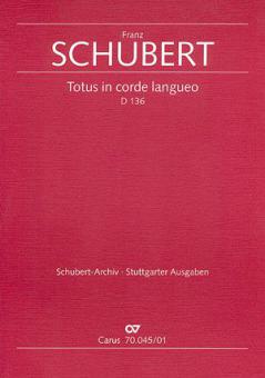 Totus in corde langueo D136 