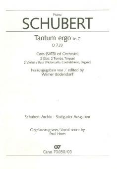 Tantum ergo in C-Dur D739 