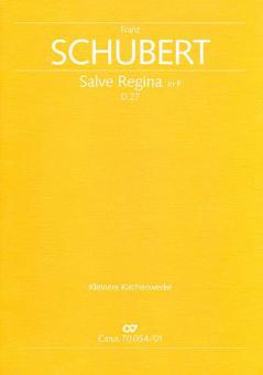 Salve Regina in F-Dur D27 