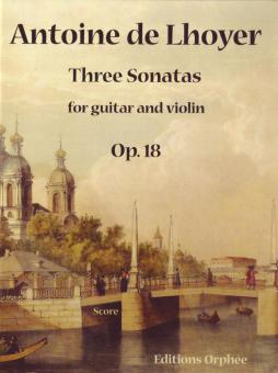 3 Sonatas for Guitar and Violin 