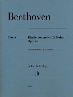 Klaviersonate Nr. 22 F-dur op. 54 