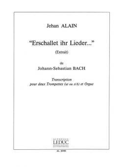 Erschallet ihr Lieder 
