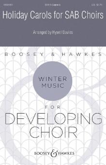 Holiday Carols for SAB Choirs 