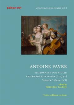 Six sonatas, volume 1 (Nos. 1-3) 