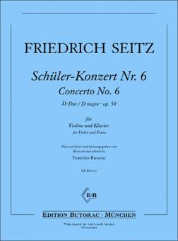 Schüler-Konzert Nr. 6 D-Dur op. 50 