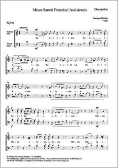 Missa Sancti Francisci Assisiensis 