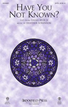 Have You Not Known? Standard