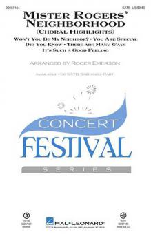 Mister Rogers' Neighborhood (Choral Highlights) Standard