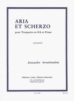 Aria et Scherzo 