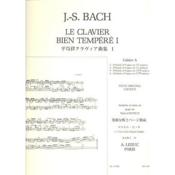Le Clavier bien tempéré Vol. 1a 