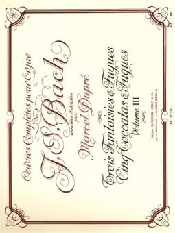 Oeuvres Completes pour Orgue Vol. 3 