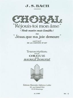 Choral 'Rejouis-Toi Mon Ame' 