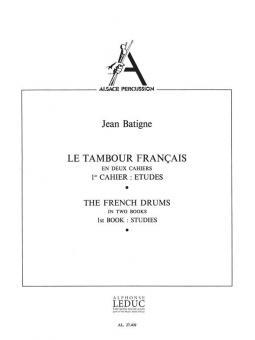 Tambour Francais Vol 1: Etudes 