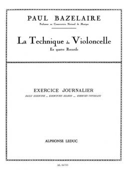 Technique Du Violoncelle Vol. 2 