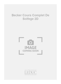 Cours Complet de Solfege 2d Vol. 2 