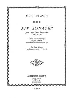 6 Sonates Vol. 1 